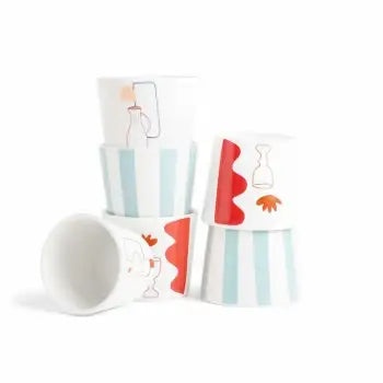 Arizo Arabic Coffee & Tea Cups Set – 6 Pieces