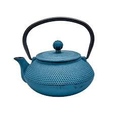 Blue Cast Iron Teapot 720 ml