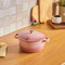 Cast Iron Heart Pot 1.9L – Enamel-Coated Casserole for Love-Inspired Cooking Maryam Kira Home