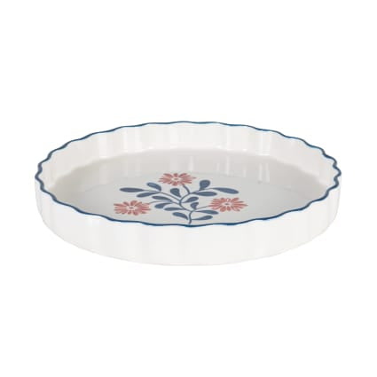 Flory Circle Oven Dish – 28×3.5 cm