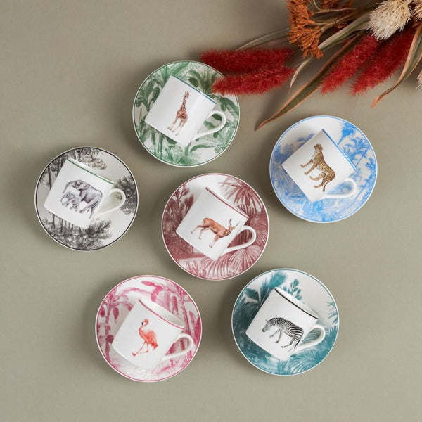 Jungle Coffee Set 12 pcs