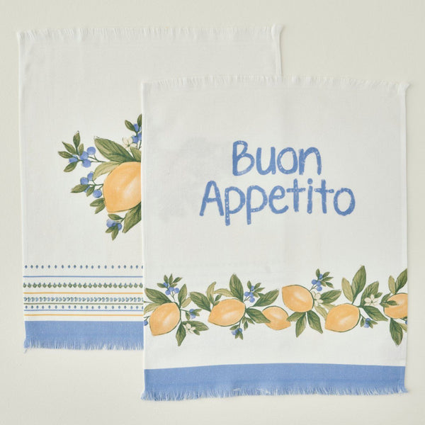 Lemon Kitchen Towel Set 2 pcs 40x50