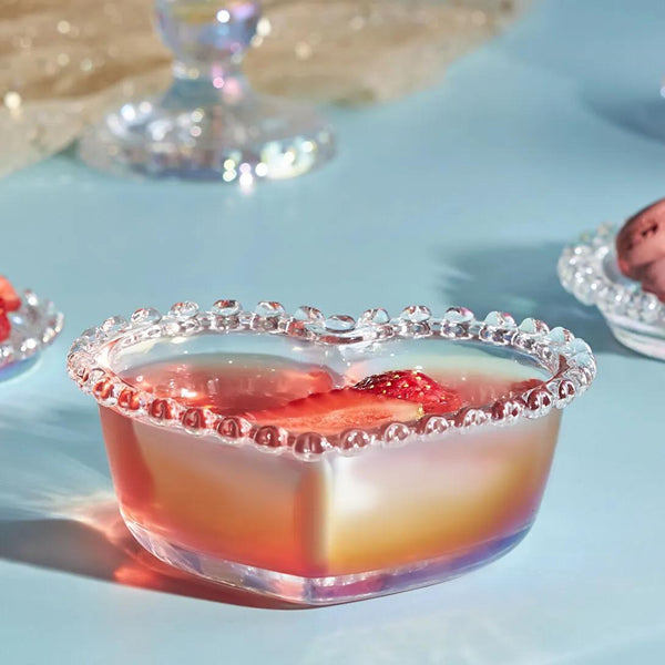 Rainbow Heart Bowl Set 6 pcs 13 cm