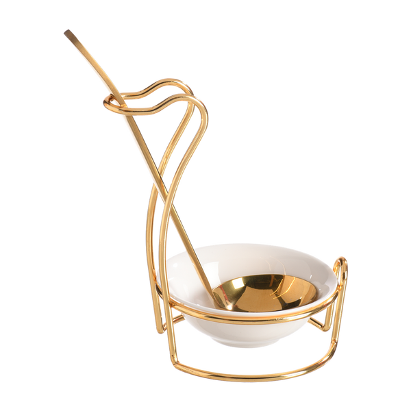 Elegant Serving Ladle with Stand