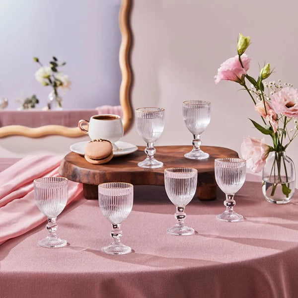 Coffee Serving Water Cup Set 6 pcs 60 ml