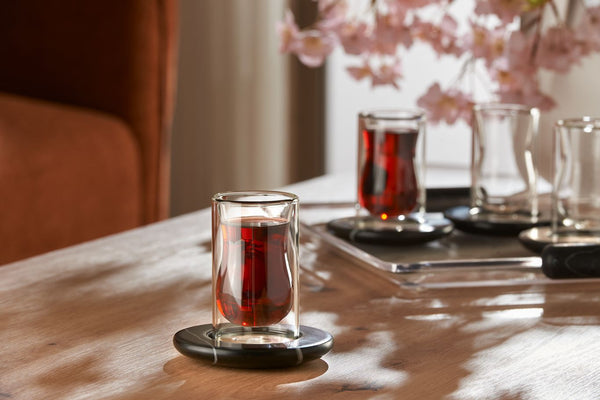 Marble Tea Set – 12 Pieces for 6 Persons