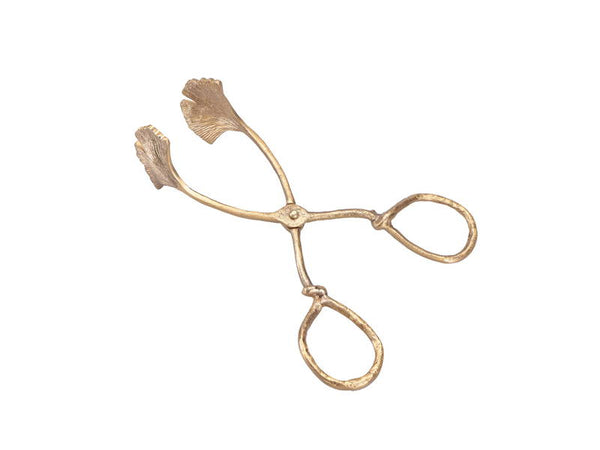Vintage Leaf Salad Tongs